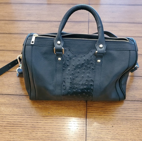 Maxine Couture black satchel Handbag - Picture 2 of 8